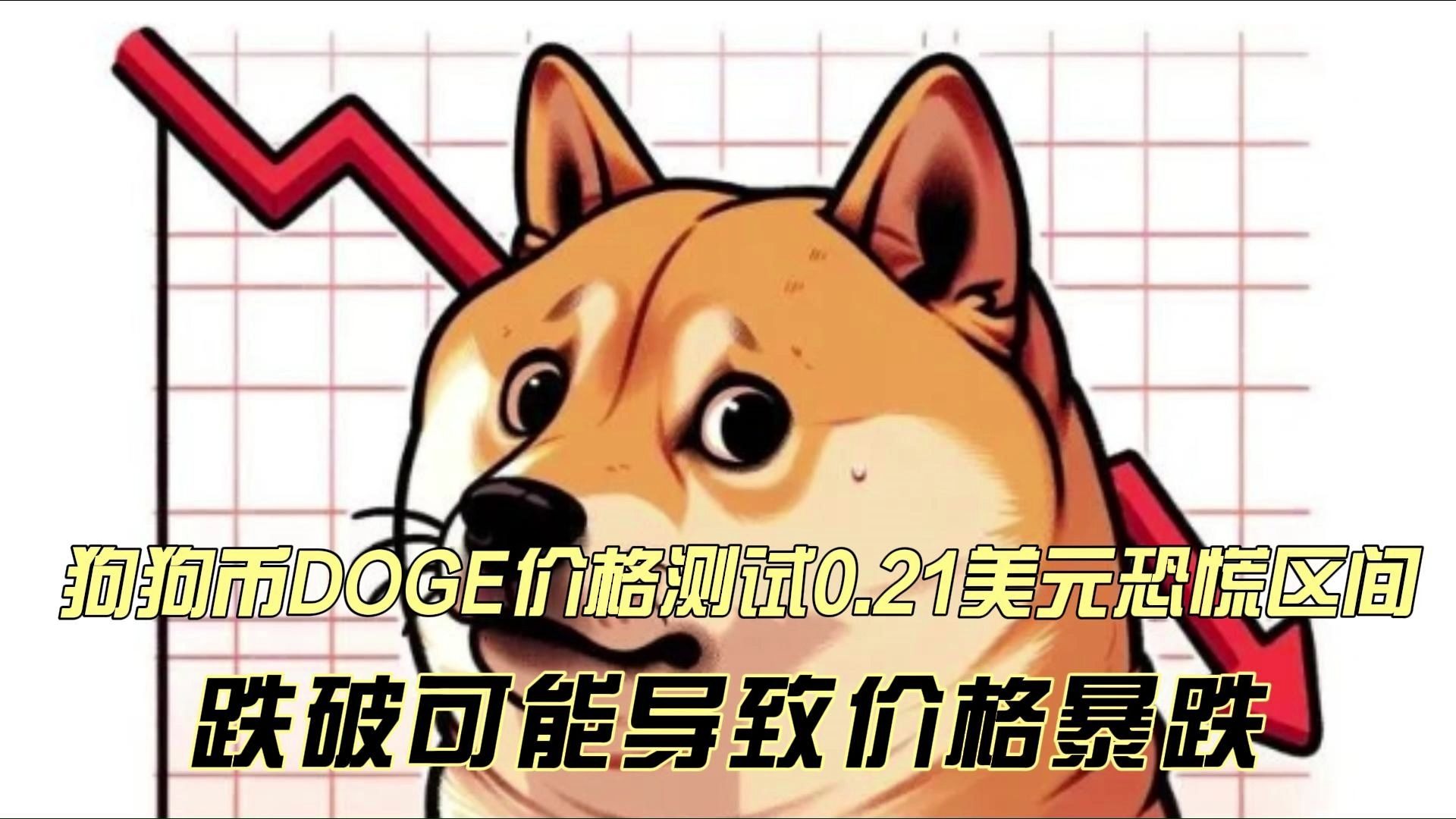 狗狗币遭遇大幅下滑超11.95%，投资者恐慌性抛售